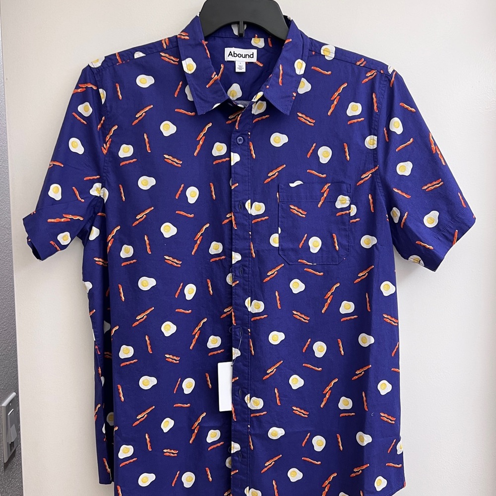 Abound Men’s Button-Down Collared Shirt L NWT